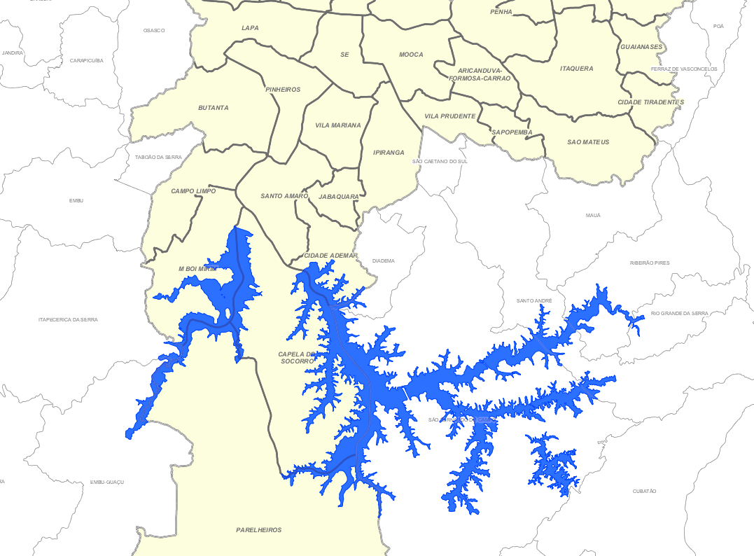 Represa Guarapiranga - Google My Maps